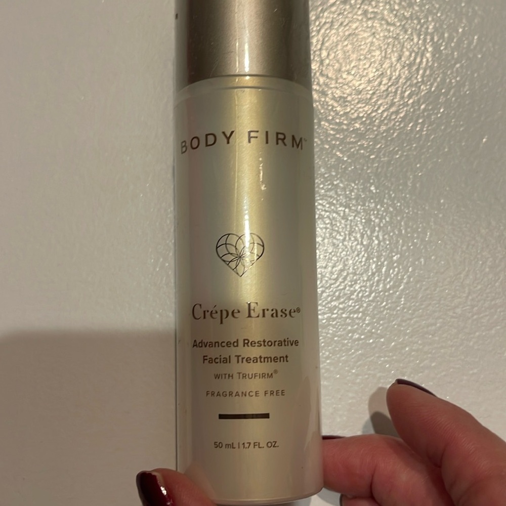 Crepe Erase sealed new advanced restoration facial treatment